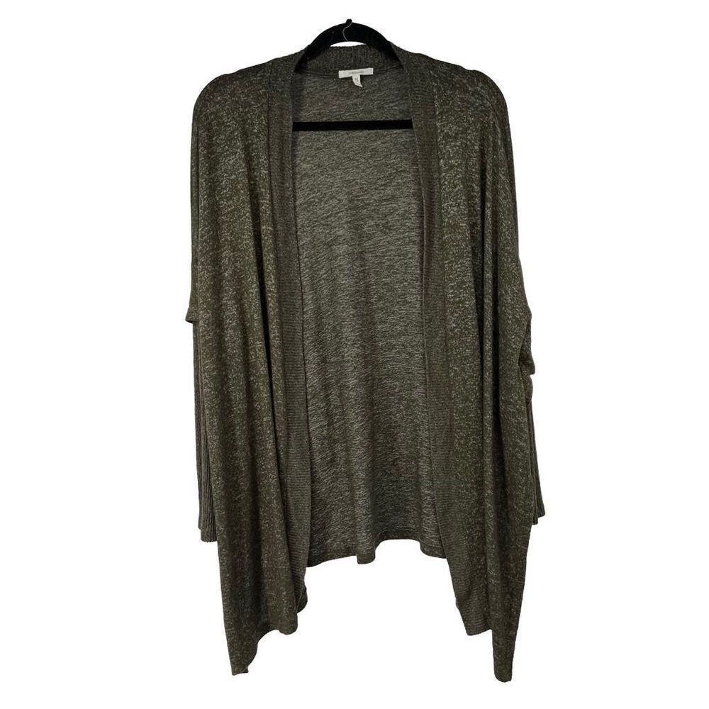 Maurices Hunter Green Cascade Rib Open Cardigan Sweater Small‎ Medium